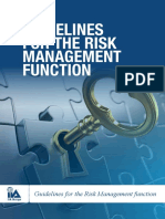 2017 Guidance For The Risk Management Function