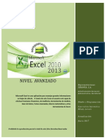 00 3MANUAL EXCEL 2010-2013 AVANZADO JUN2017desprotegido PDF