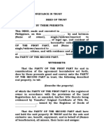 Form 0035-Conveyance in Trust