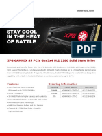 Datasheet XPG Gammix s5 en 20181026