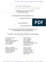 Tenenbaum - First Cir. Appeal - Brief of Sony BMG