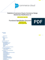 Salesforce Commerce Cloud FSD Template