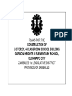 Typical Plan For Construction of 2 STOREY, 4 CLASSROOM PDF