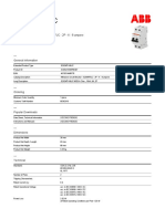 2CDS272065R0407 Miniature Circuit Breaker S200mtuc 2p K 8 Ampere