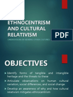 Ethnocentrism and Cultural Relativism: Orientations in Viewing Other Cultures