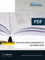 Clause by Clause Explanation of ISO 45001 2018 en