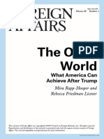 Open World - FOREIGN AFFAIRS