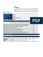 Auditee Feedback Form: Internal Audit Department