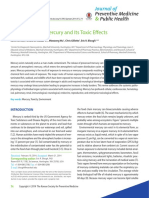 Environmental Mercury and Its Toxic Effects: Review