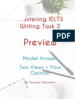 Mastering IELTS Writing Task 2: Preview