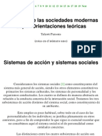 Talcott Parsons - El Sistema de Las Sociedades Modernas Cap - II