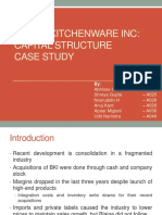 Blaine Kitchenware Inc: Capital Structure Case Study