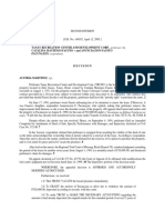 Tanay Recreation Center and Development Corp., Petitioner, vs. Catalina Matienzo Fausto + and Anunciacion Fausto PACUNAYEN, Respondents