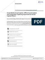 Social Media Social Capital Offline Soci PDF