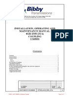 Installation, Operating and Maintenance Manual. 4GH-255S (2YA) Coupling