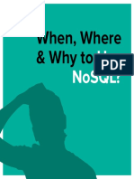 When Where and Why To Use NoSQL