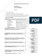 Erformance Actors: SP Employee Performance Rating Form