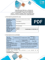 Guía de Actividades y Rúbrica de Evaluación - Tarea 5 - Realizar Trabajo Sobre Estrategia para Promover Uso Racional de Los Medicamentos.