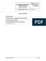 Bakhrabad Siddhirganj Pipeline Project Piping / Equipment Piping Design Criteria