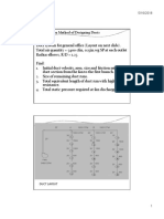 Equal Friction Method For Duct Design