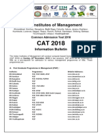 Indian Institutes of Management: Information Bulletin