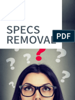 Eye7 Specs Removal Brochure