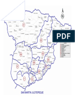 Mapa de San Martin Jilotepeque