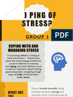 Co Ping of Stress?: Group 3