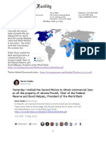 Commercial Lien On David Malpass, President of The World Bank, and Jerome Powell, Chair of The Federal Reserve