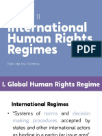 Chapter 11 - International Human Rights Regimes (Abridged)