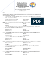 Grade 12 (Information and Media Literacy) 4 Grading Examination