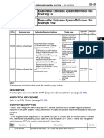 DTC P043E Evaporative Emission System Reference Ori-Fice Clog Up Evaporative Emission System Reference Ori - Fice High Flow