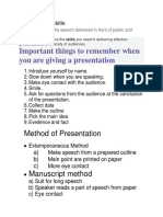 20 Ways To Improve Your Presentation Skills