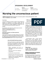 Nursing The Unconscious Patient