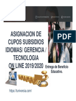 Oportunidad de Estudio