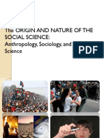 Sociology, Anthropology & Politics