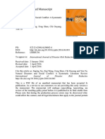 International Journal of Disaster Risk Reduction Volume Issue 2016 (Doi 10.1016 - J.ijdrr.2016.04.001) Xu, Jiuping Wang, Ziqi Shen, Feng Ouyang, Chi Tu, Yan - Natural Disasters and Social Conflic