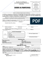 Oath Form Various PDF