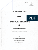 TransportPlanning&Engineering PDF