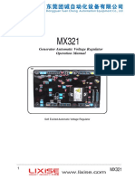 Manual para Tarjeta Reguladora de Voltaje AVR MX321