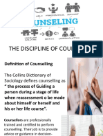 Discipline of Counselling