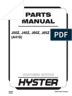 Manual Hyster J50z