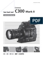 Canon Eos c300 Mark II