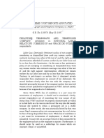 Philippine Telegraph and Telephone Co. Vs NLRC May 23, 1997