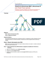 5.3.1.3 Packet Tracer - Identify MAC and IP Addresses - ILM