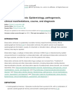 Dissociative Amnesia: Epidemiology, Pathogenesis, Clinical Manifestations, Course, and Diagnosis