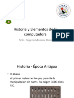 Historia y Elementos de La Computadora