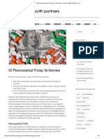 US Pharmaceutical Pricing - An Overview - Axene Health Partners, LLC