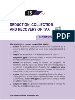 Deduction, Collection & Recovery of Taxes