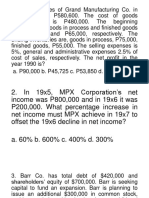 Financial Ratios